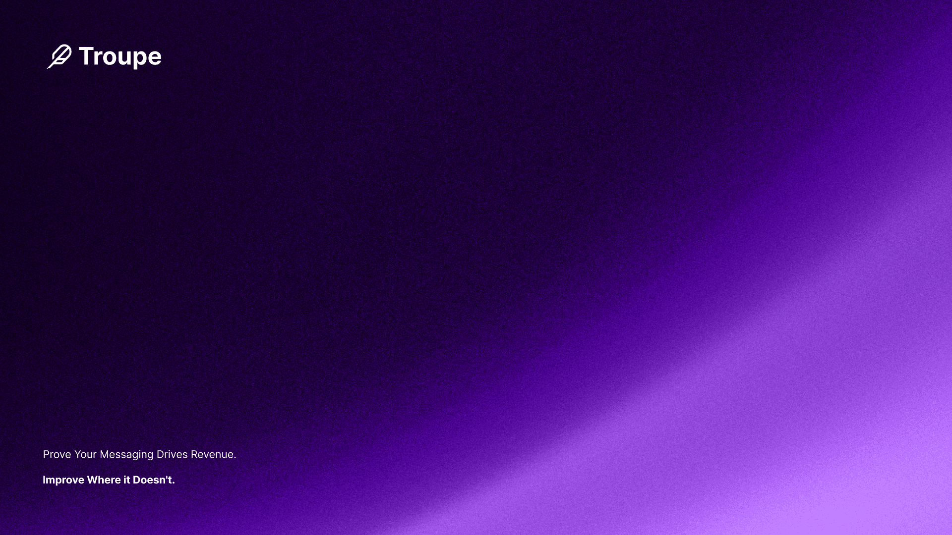 Tagline - Purple