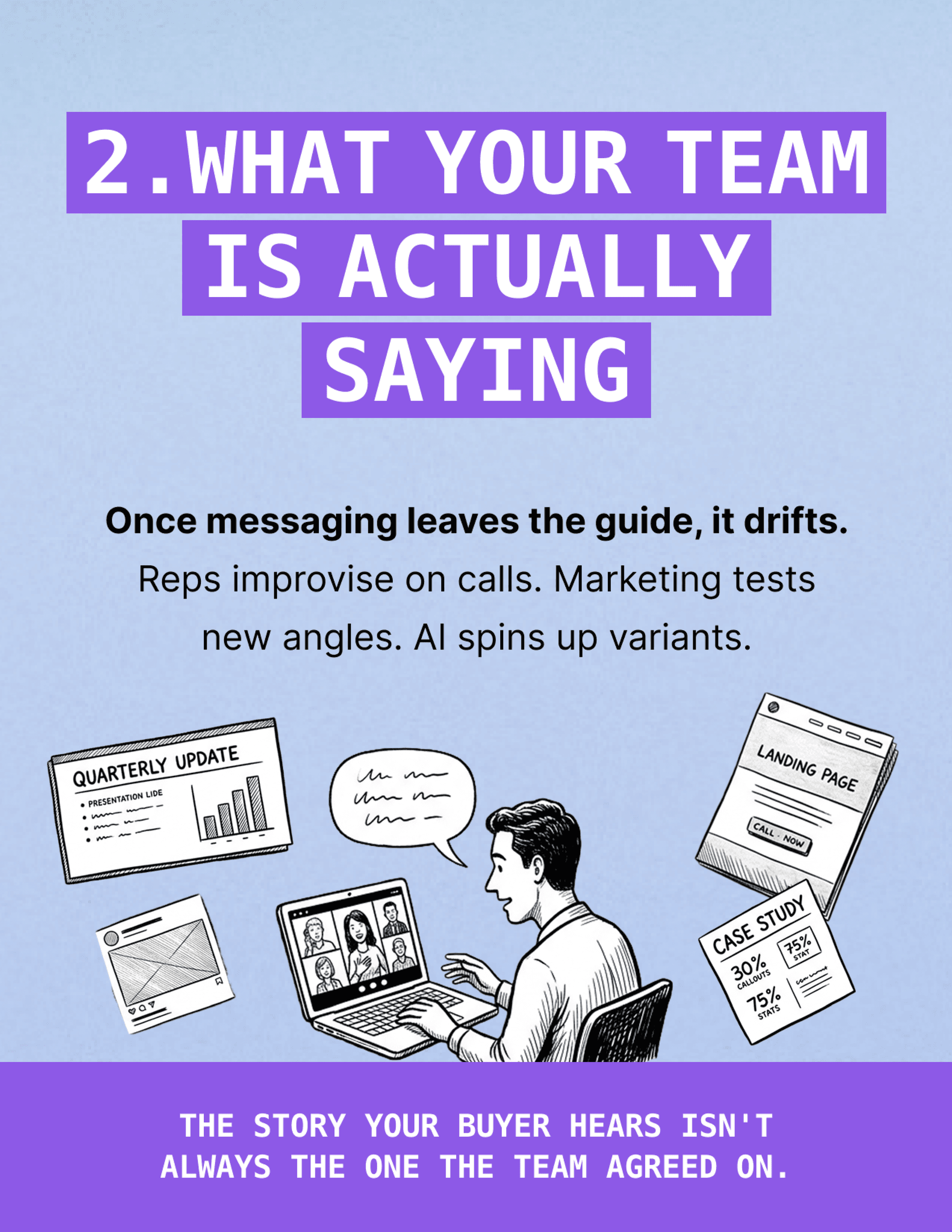 There are tens of thousands of messaging touchpoints happening every month