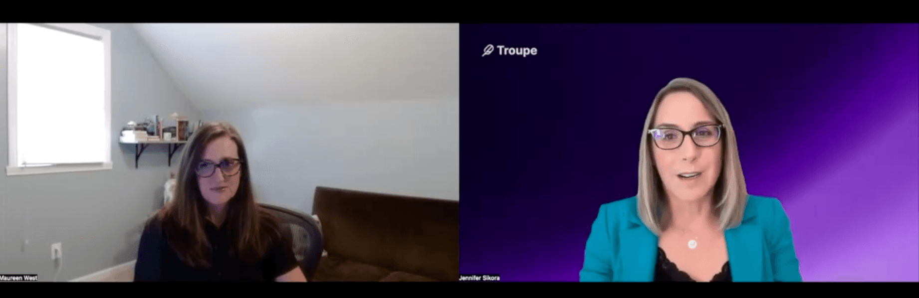 Maureen West and Jennifer Sikora on the topic of product launch messaging