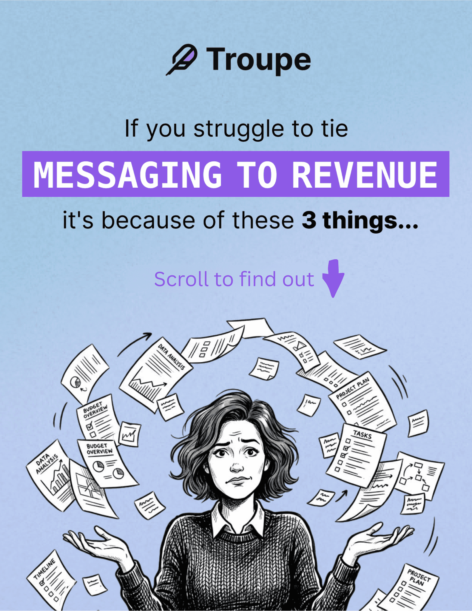 The struggle to connect your messaging with revenue outcomes