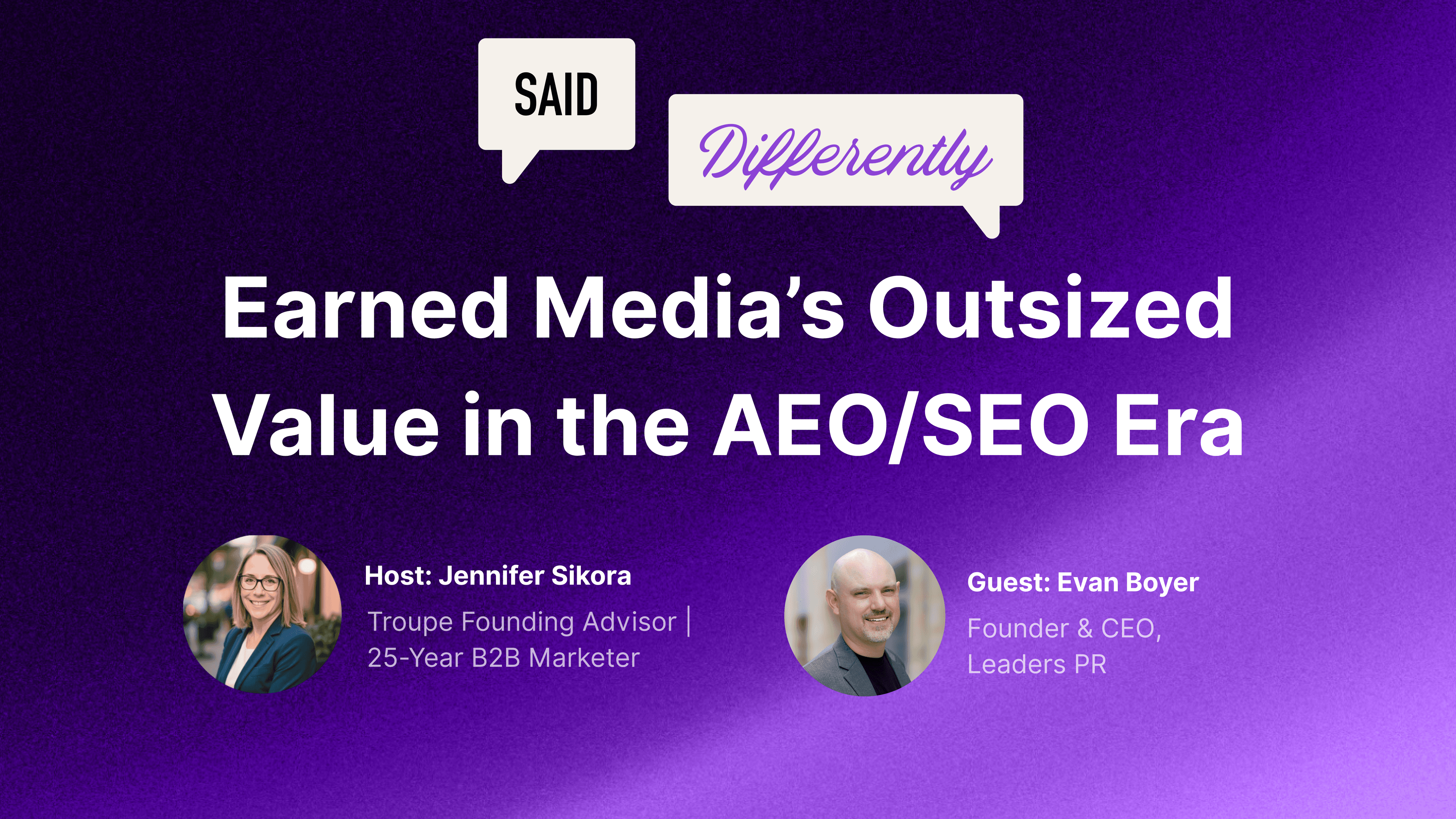 Podcast episode: PR in the AEO+SEO Era