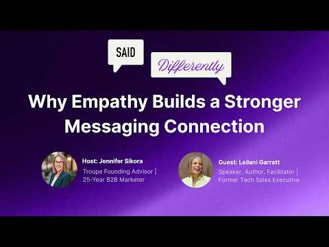 Why Empathy Means a Stronger Messaging Connection